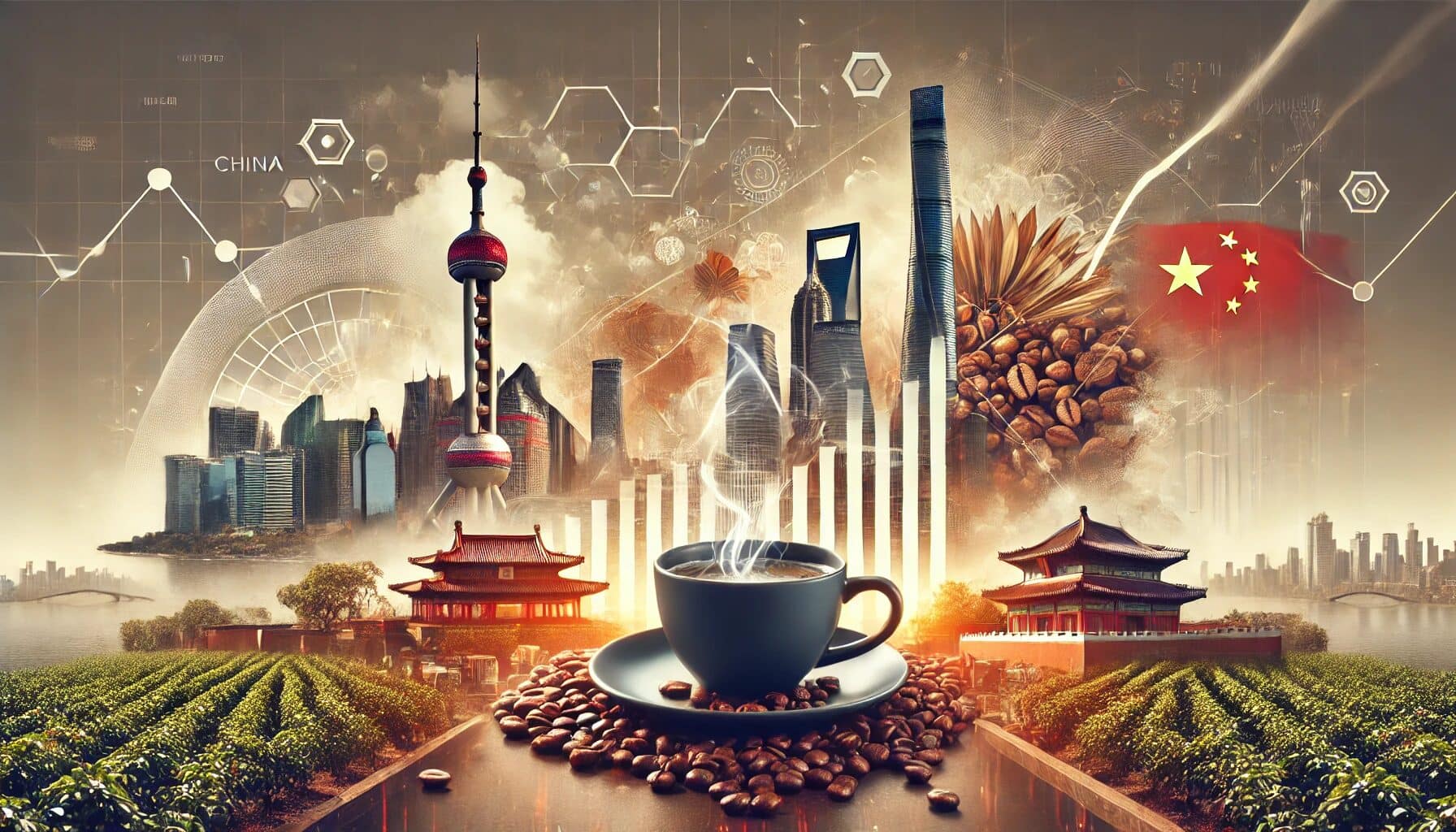 Scopri di più sull'articolo Potenziale del Mercato del Caffè in Cina