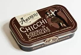 (08.10.03) AMARELLI CHICCHI DI LIQUIRIZIA AL CIOCCOLATO GR 40 ()