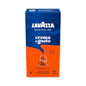 LAVAZZA CREMA E GUSTO FORTE X 10 NES ALU (10)