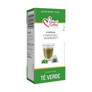 (06.06.03) ITALIAN COFFEE TÈ VERDE X 10 NES (6)
