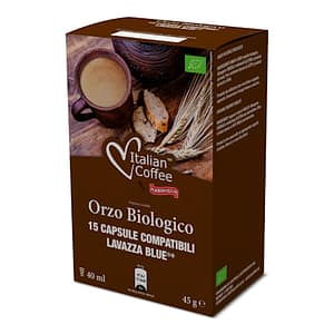 (07.02.01) ITALIAN COFFEE ORZO BIOLOGICO X 15 BLUE (10)