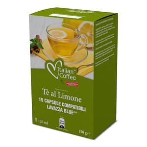 (07.02.01) ITALIAN COFFEE TÈ AL LIMONE X 15 BLUE (10)