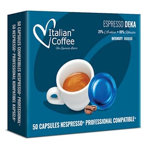 (07.04.02) ITALIAN COFFEE DECAFFEINATO X 50 NES PROF (6)