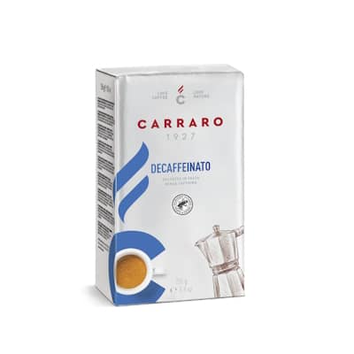 CARRARO DECAFFEINATO 250 GR MACINATO (24)