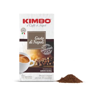 KIMBO GUSTO DI NAPOLI 250 GR MACINATO (20)