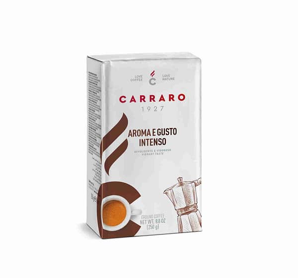 CARRARO GUSTO INTENSO 250 GR MACINATO (24)