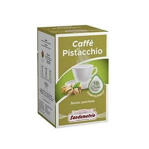 SANDEMETRIO CAFFE AL  PISTACCHIO  X 18 CIALDA (12)